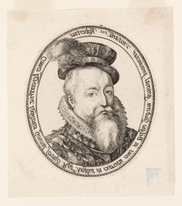 Robert Dudley, hrabě z Leicesteru od Hendrick Goltzius