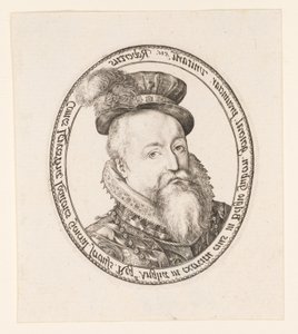 Robert Dudley, hrabě z Leicesteru od Hendrick Goltzius