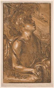 Svatý Jan Křtitel od Hendrick Goltzius