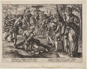 Svatý Tomáš od Hendrick Goltzius