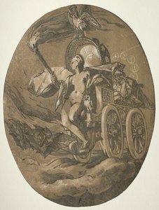 Božstva: Nox od Hendrick Goltzius