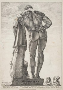 Farnese Hercules od Hendrick Goltzius