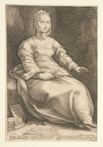 Devět múz: Calliope, číslo 1 v sérii 9 od Hendrick Goltzius