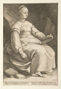 Devět múz: Clio, #4 v sérii 9 od Hendrick Goltzius