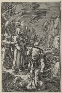 Umučení: Zrada Krista od Hendrick Goltzius
