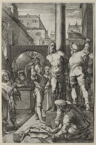Vášeň: Bičování od Hendrick Goltzius