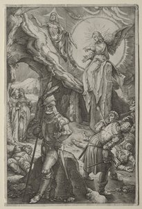 Vášeň: Vzkříšení od Hendrick Goltzius