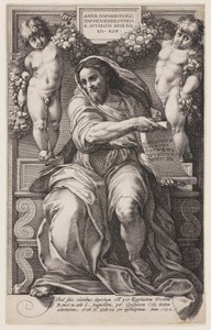 Prorok Izajáš od Hendrick Goltzius