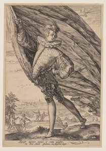Nositel standardu od Hendrick Goltzius