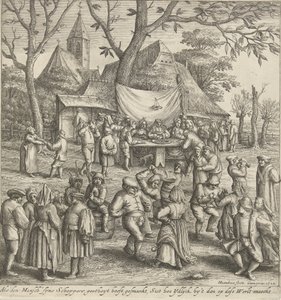 Farmářská svatba od Hendrick Hondius (I)