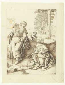 Svatá rodina od Hendrick Hondius (I)