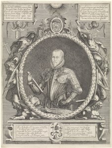 Portrét Mauritů, prince z Orange od Hendrick Hondius (I)