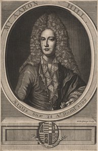Aaron Hill, 1709 od Hendrick Hulsberg