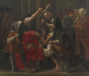 Kristus korunovaný trním od Hendrick ter Brugghen