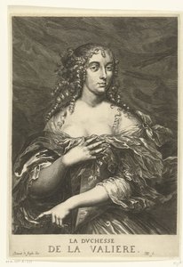 Portrét Louise Françoise de La Baume Le Blanc de la Vallière