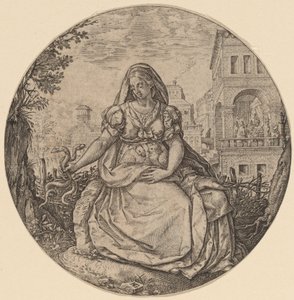 Alegorie obezřetnosti od Hendrik Goltzius