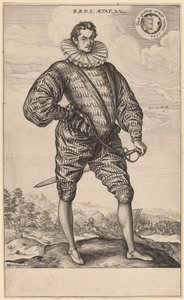 Balthasar Bathory de Somloy od Hendrik Goltzius