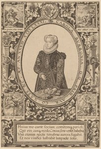 Charlotte z Bourbonu od Hendrik Goltzius