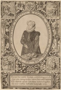 Charlotte z Bourbonu od Hendrik Goltzius