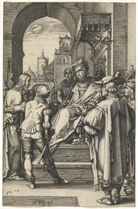 Kristus před Pilátem od Hendrik Goltzius