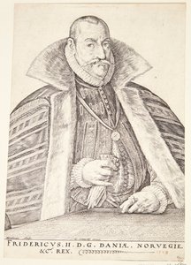Dánsky: Frederik II, král Dánska a Norska od Hendrik Goltzius