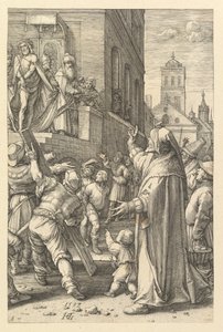 Ecce Homo, z Umučení Krista, 1597. od Hendrik Goltzius