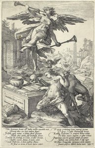 Sláva a historie od Hendrik Goltzius