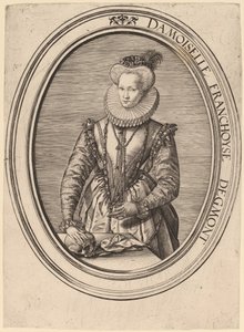 Françoise van Egmond od Hendrik Goltzius