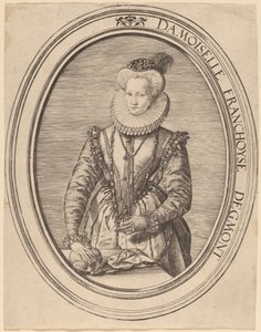 Françoise van Egmond od Hendrik Goltzius