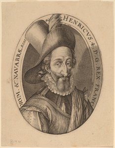 Jindřich IV., král Francie od Hendrik Goltzius