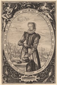 Josina Hamelsová od Hendrik Goltzius