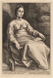Melpomene od Hendrik Goltzius