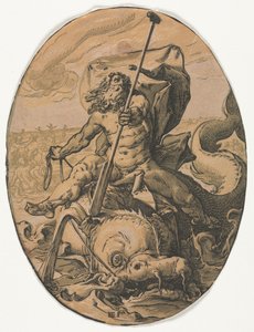 Neptune. od Hendrik Goltzius