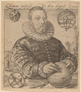 Nicolaus Petri z Deventeru od Hendrik Goltzius