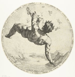Phaethon, 1588 od Hendrik Goltzius