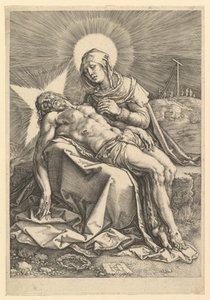 Pieta, 1596. od Hendrik Goltzius