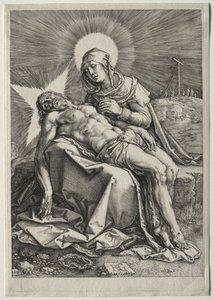 Pieta, 1596. od Hendrik Goltzius