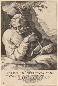 Svatý Matěj od Hendrik Goltzius
