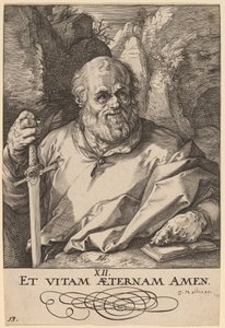 Svatý Matyáš od Hendrik Goltzius