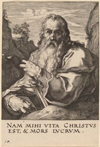 Svatý Pavel od Hendrik Goltzius