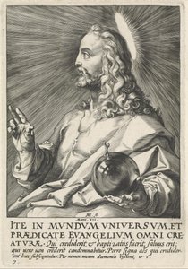 Salvator Mundi od Hendrik Goltzius