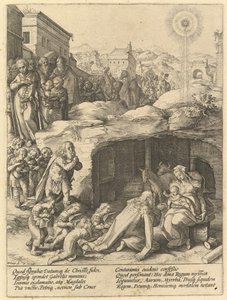 Klanění tří králů, ca. 1585. od Hendrik Goltzius