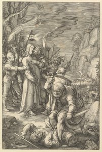 Zrada Krista, z Umučení Krista, 1598. od Hendrik Goltzius