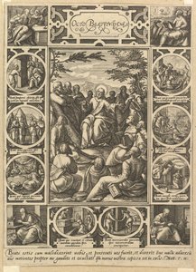 Osm blahoslavenství, ca. 1578. od Hendrik Goltzius