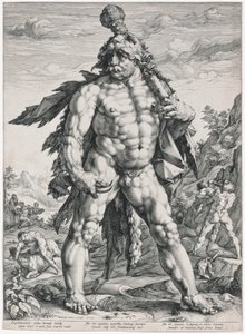 Velký Herkules od Hendrik Goltzius