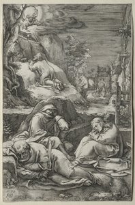 Vášeň. od Hendrik Goltzius