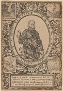 William, hrabě z Nassau, princ Oranžský od Hendrik Goltzius