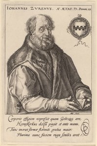 Johannes Zurenus (Jan van Zuren) od Hendrik Goltzius after Maerten van Heemskerck