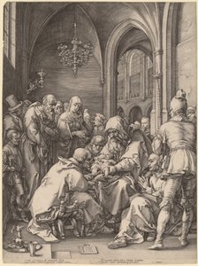 Obřízka od Hendrik Goltzius in the style of Albrecht Dürer
