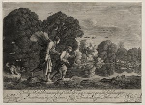 Tobias and the Angel (malý talíř)